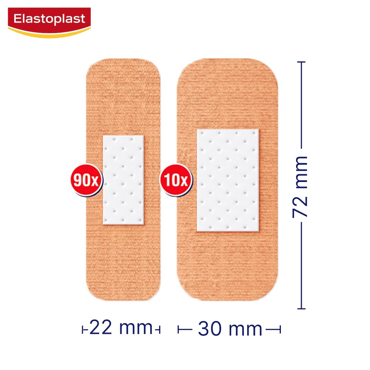Thumbnail Elastoplast Flexible Fabric Breathable Strips 100 Pack