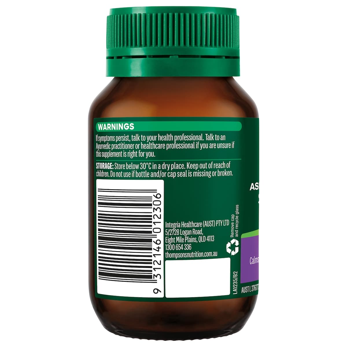 Thumbnail Thompsons Ashwagandha Complex Stress + Focus 60 Tablets