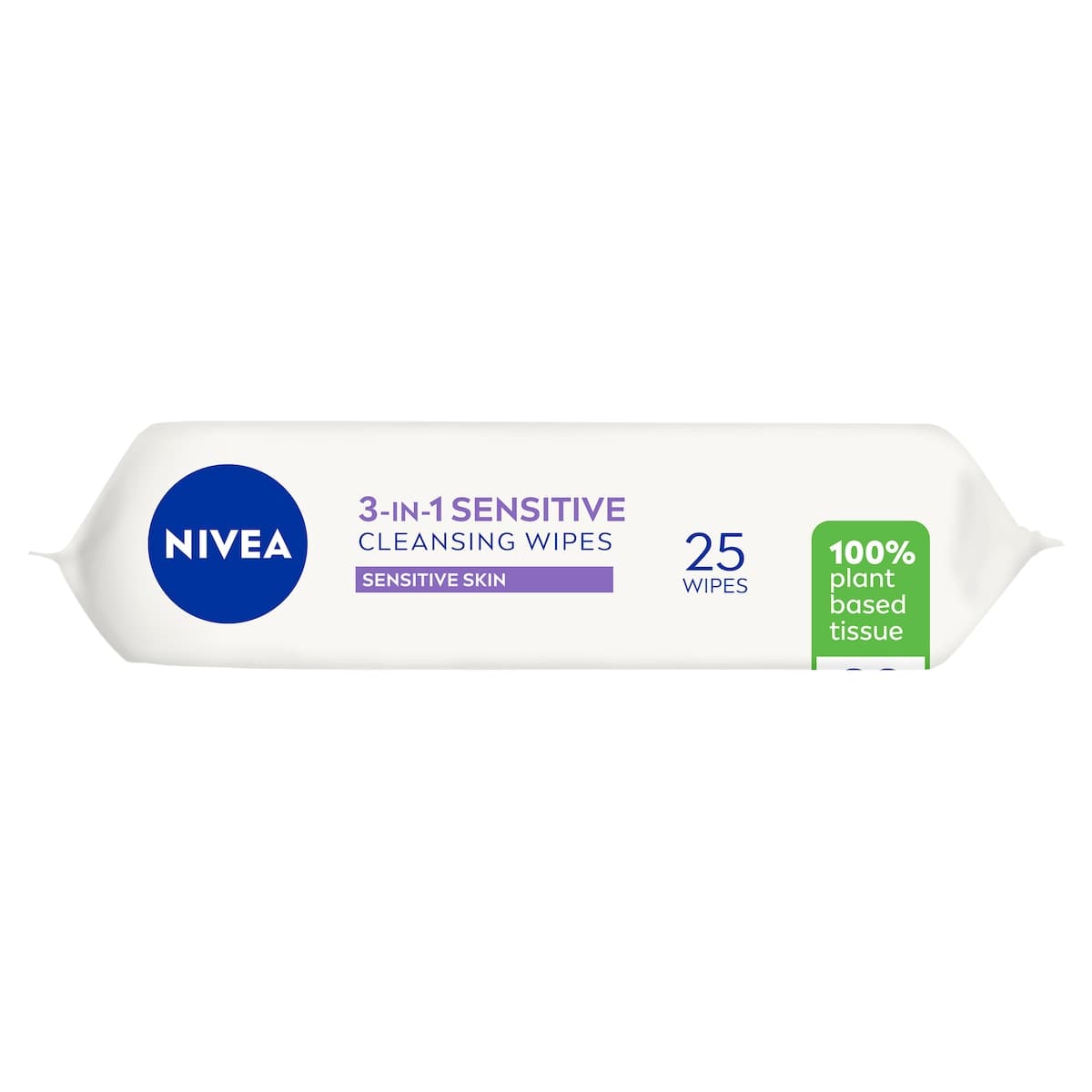 Thumbnail Nivea 3in1 Sensitive Facial Cleansing Wipes 25 Pack