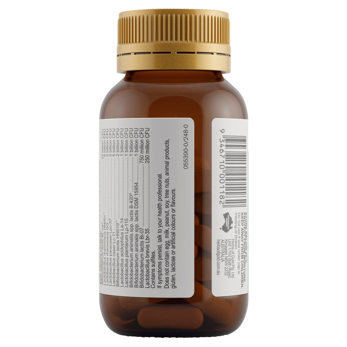 Thumbnail Herbs of Gold Probiotic 60 Billion 60 Capsules