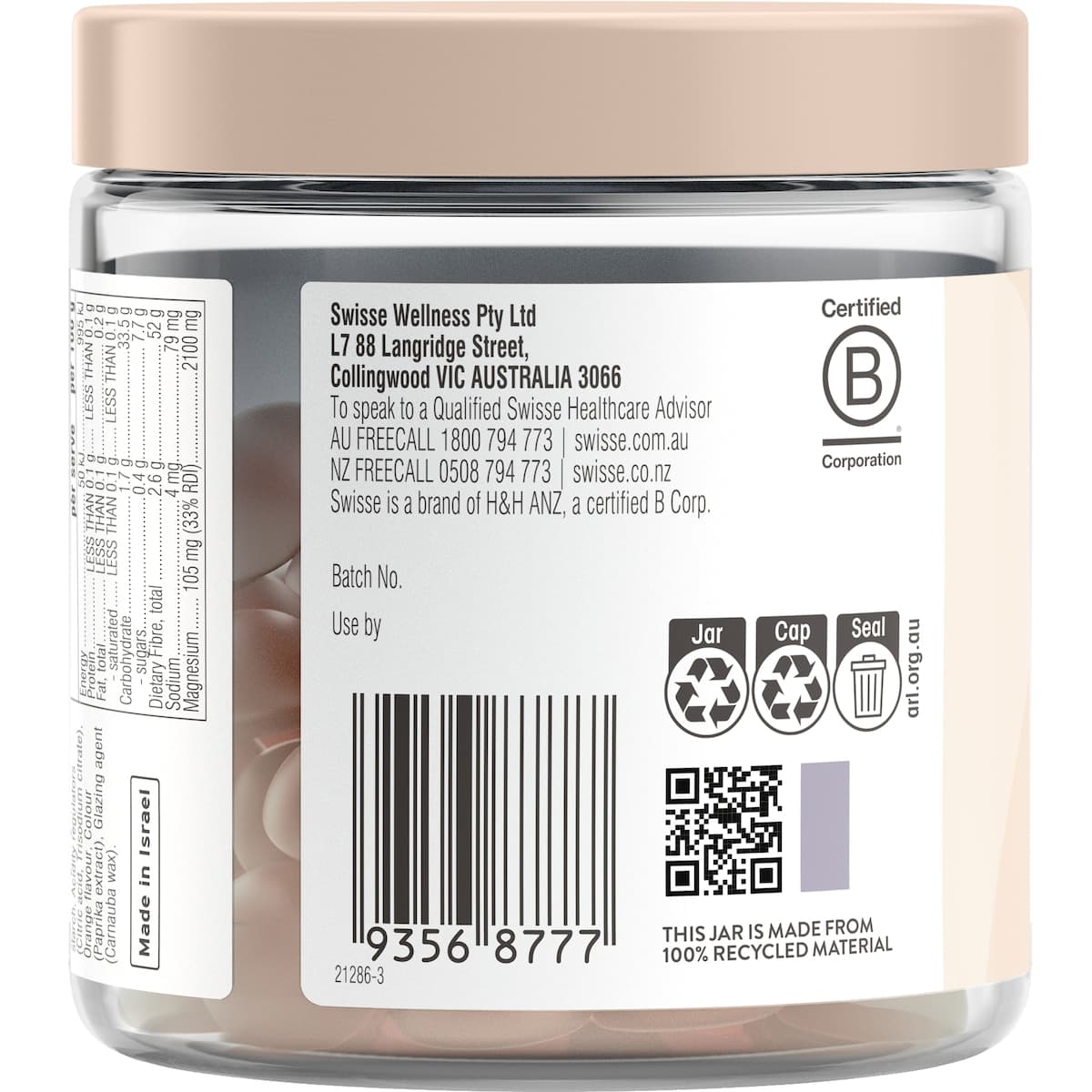 Thumbnail Swisse Ultiboost Magnesium Gummies 60 Pack