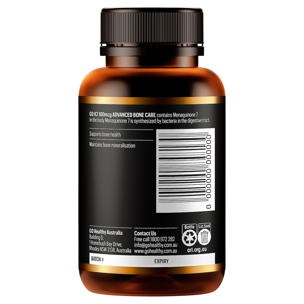 Thumbnail GO Healthy K2 180mcg Advanced Bone Care 30 soft capsules