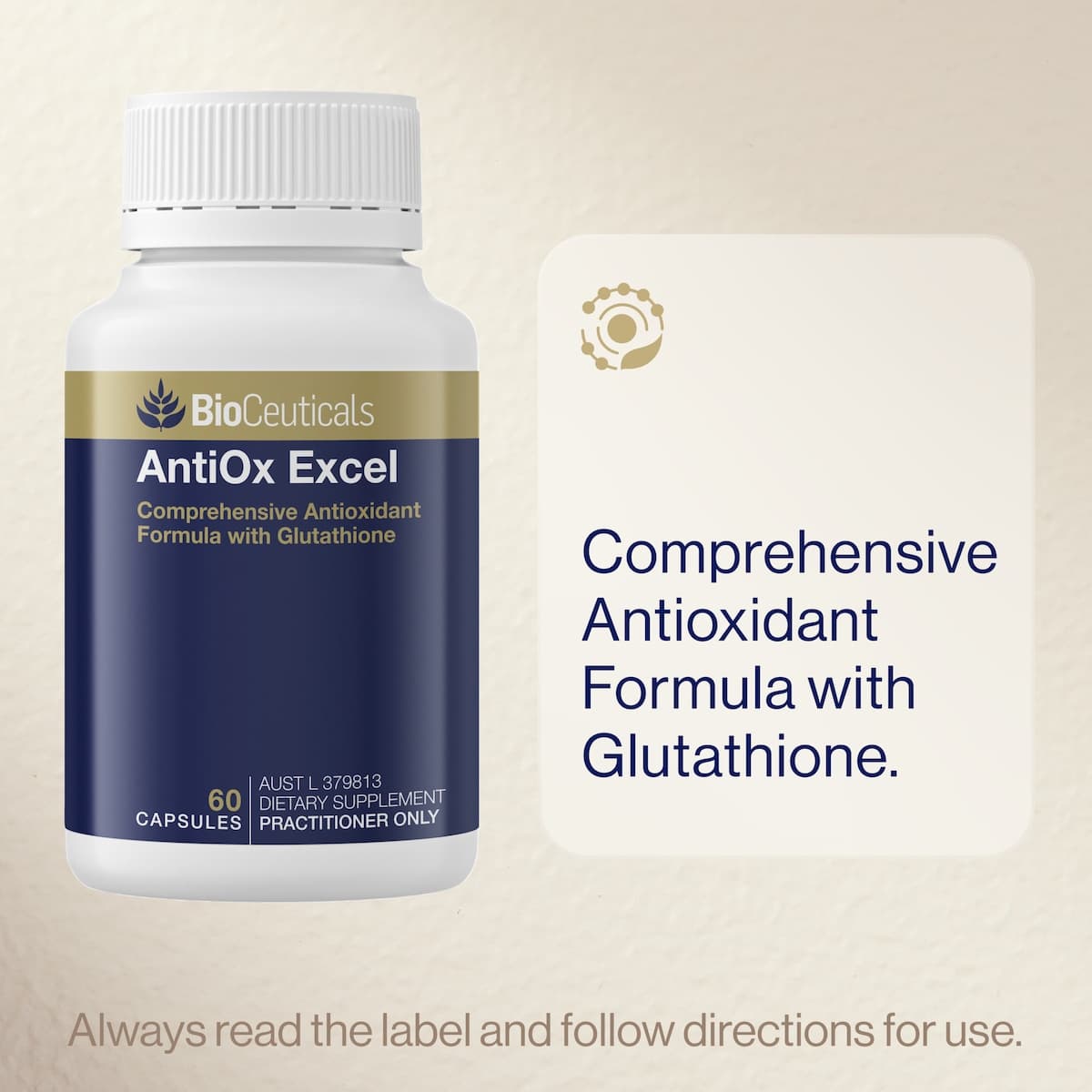 Thumbnail BioCeuticals AntiOx Excel 60 Capsules