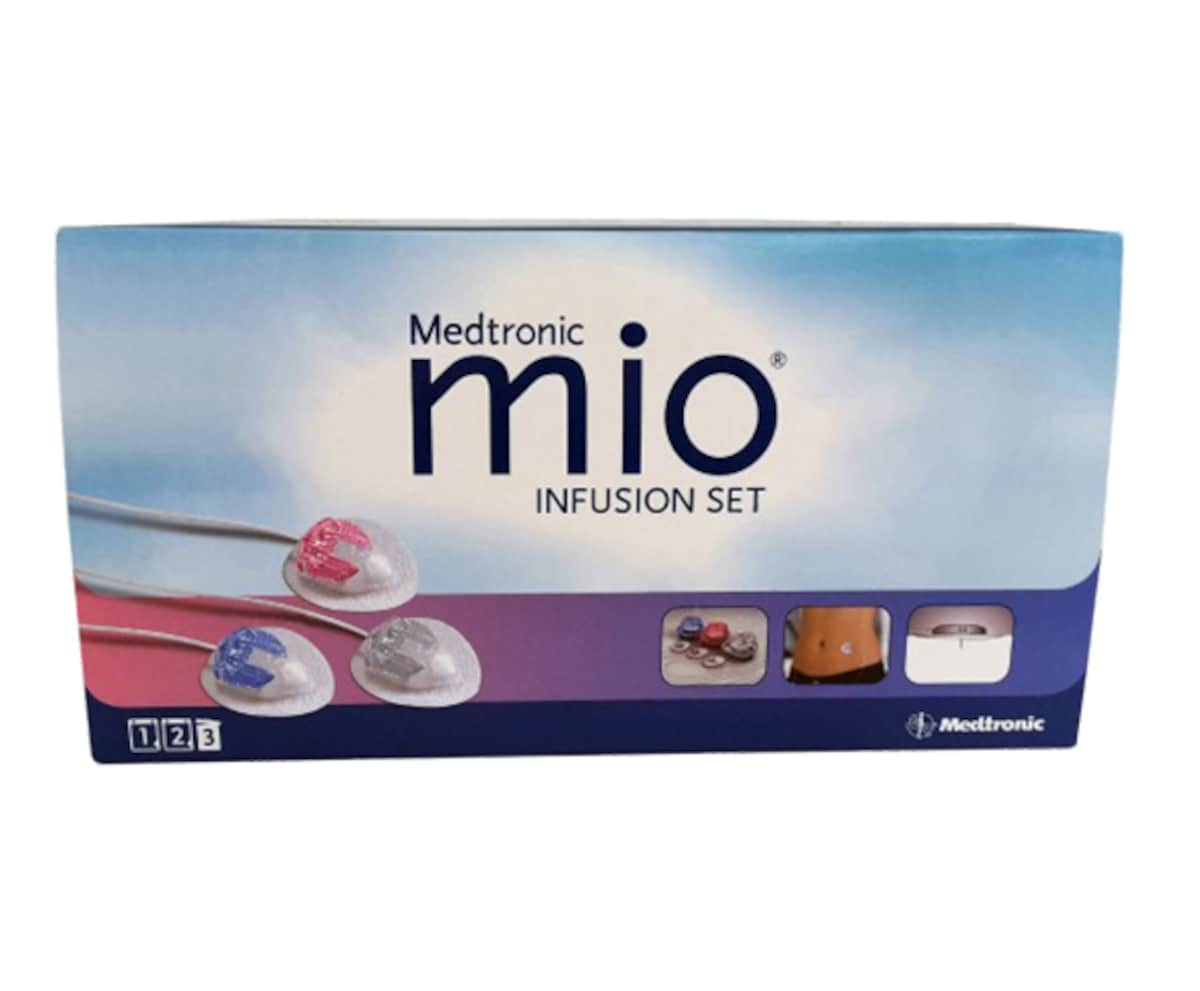 Thumbnail Medtronic Paradigm Mio Infusion Set Blue 27G 6mm x 60cm