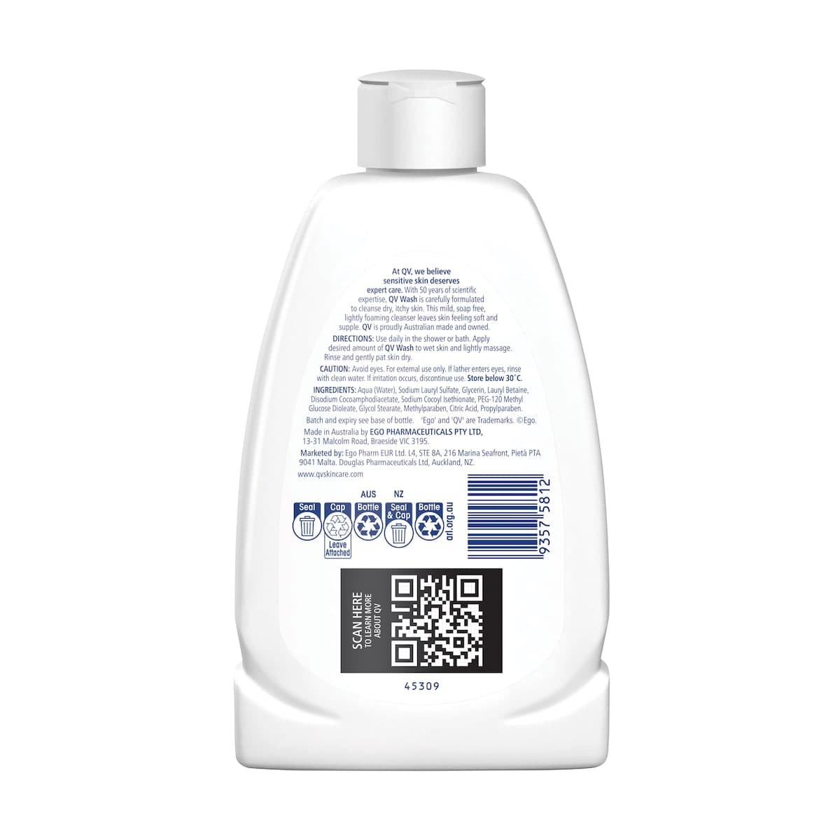 Thumbnail Ego QV Body Wash 250ml