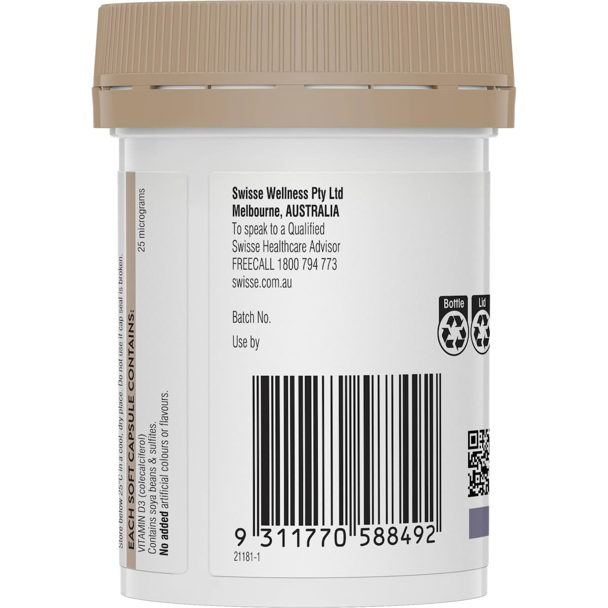 Thumbnail Swisse Ultiboost Vitamin D 60 Capsules