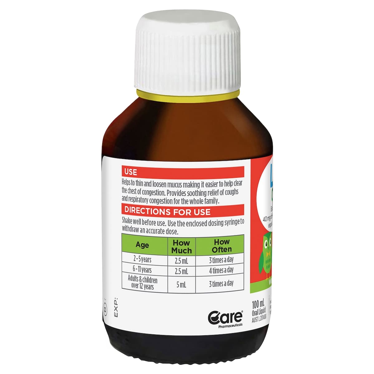 Thumbnail Little Coughs Oral Liquid Original 100mL