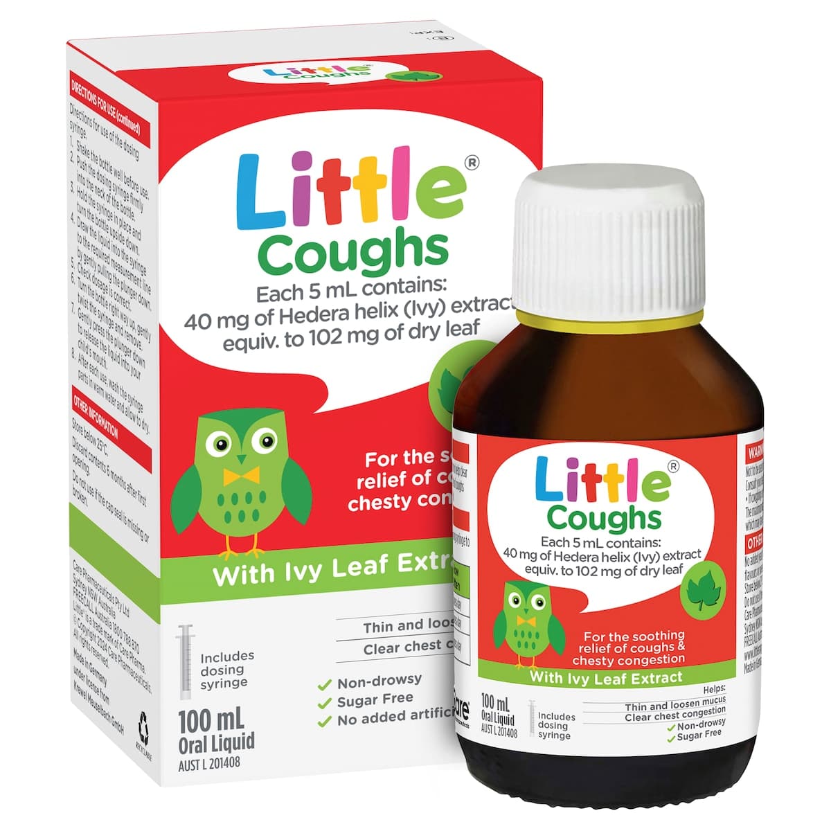 Thumbnail Little Coughs Oral Liquid Original 100mL