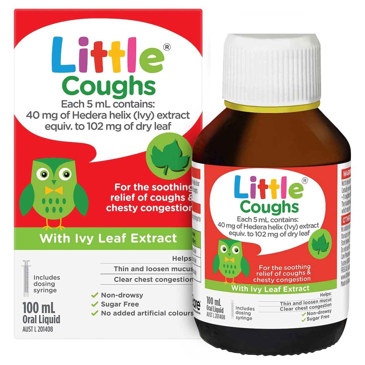 Thumbnail Little Coughs Oral Liquid Original 100mL