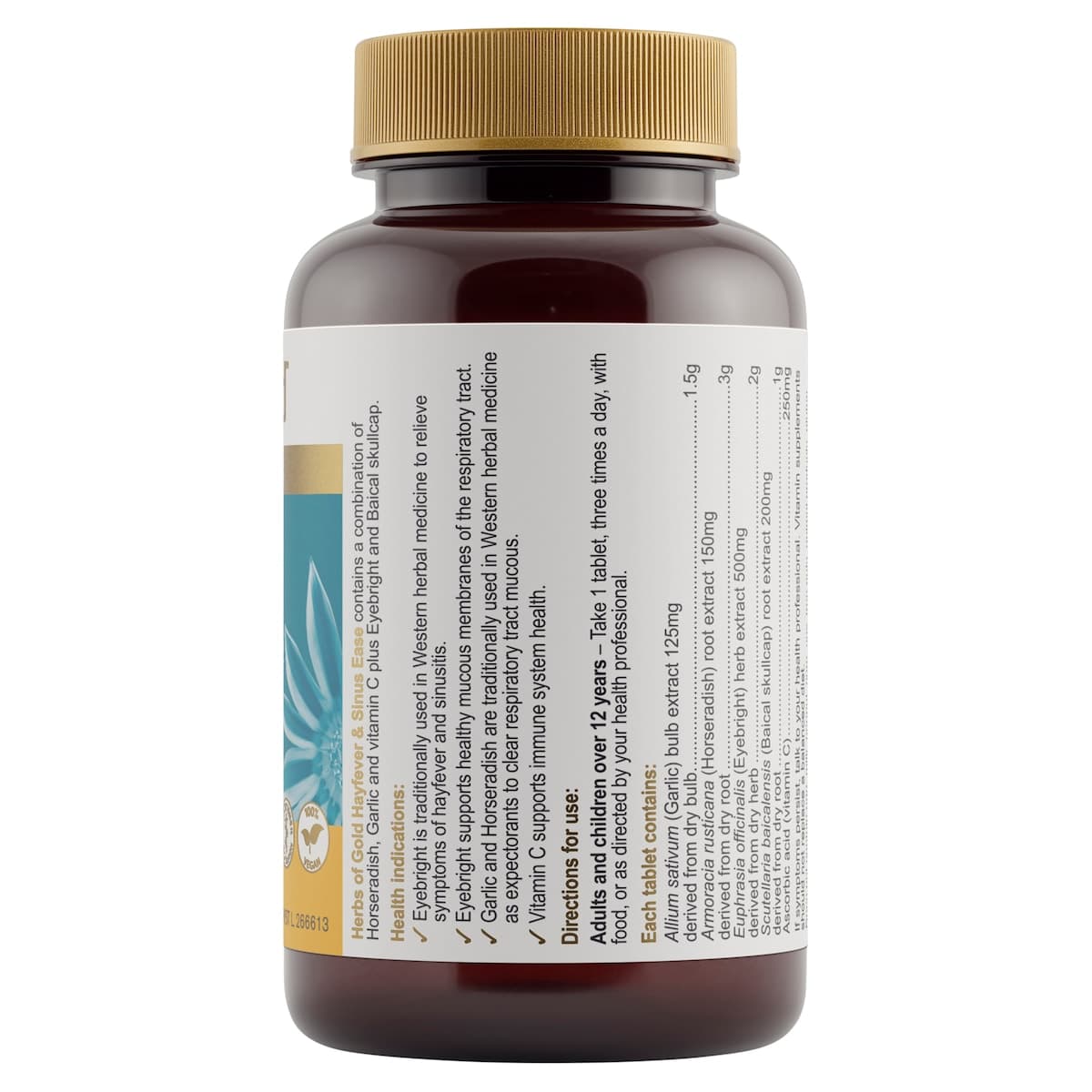 Thumbnail Herbs of Gold Hayfever & Sinus Ease 60 Tablets