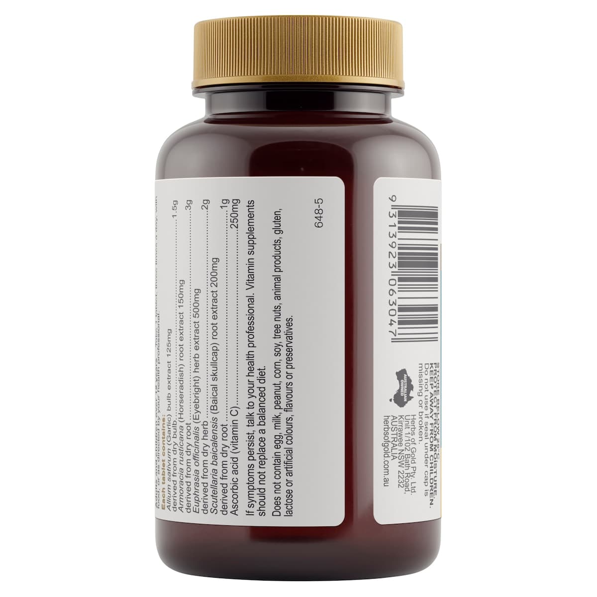 Thumbnail Herbs of Gold Hayfever & Sinus Ease 60 Tablets