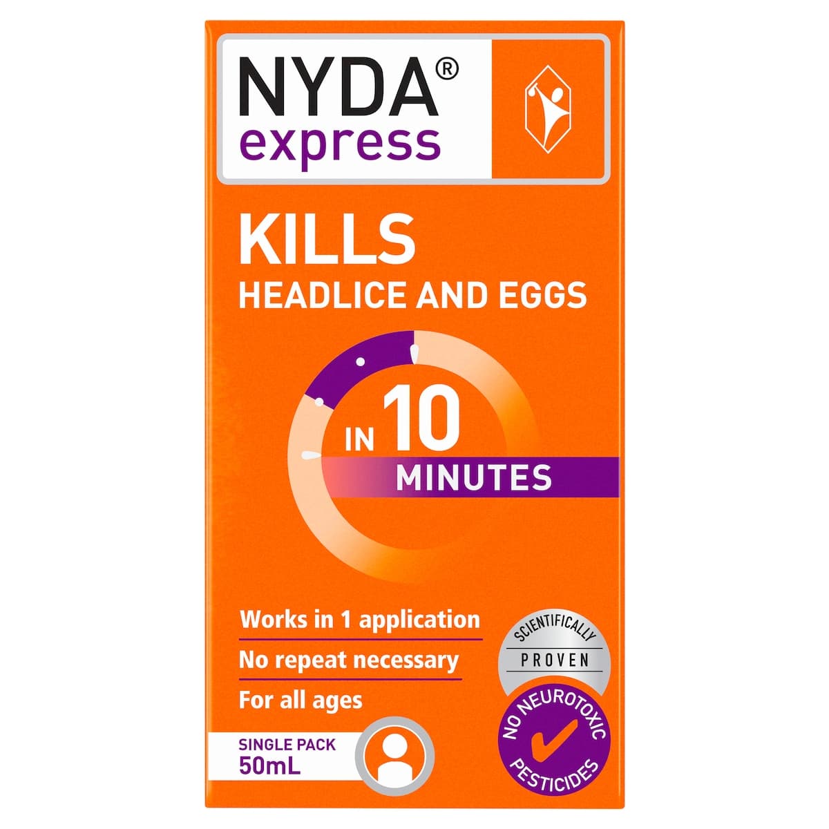 Thumbnail Brauer NYDA Express Head Lice Treatment 50ml