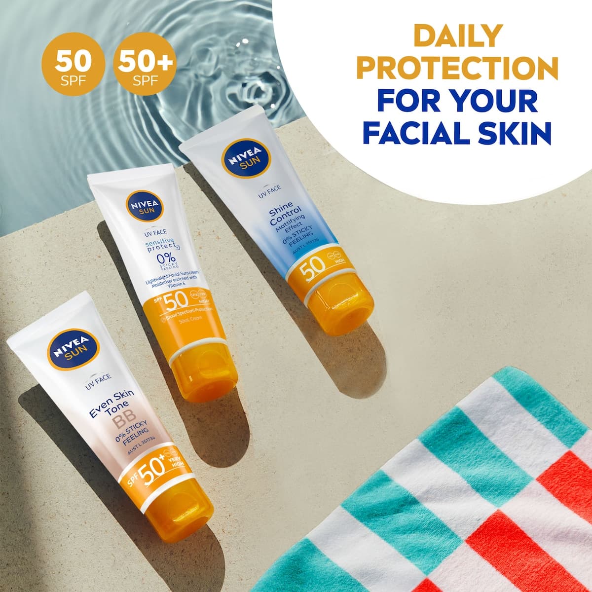 Thumbnail Nivea Sun UV Face Shine Control SPF50 50ml