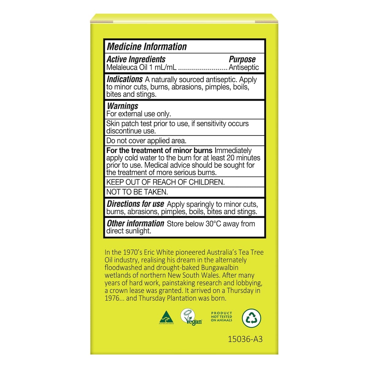 Thumbnail Thursday Plantation Tea Tree Oil 15ml