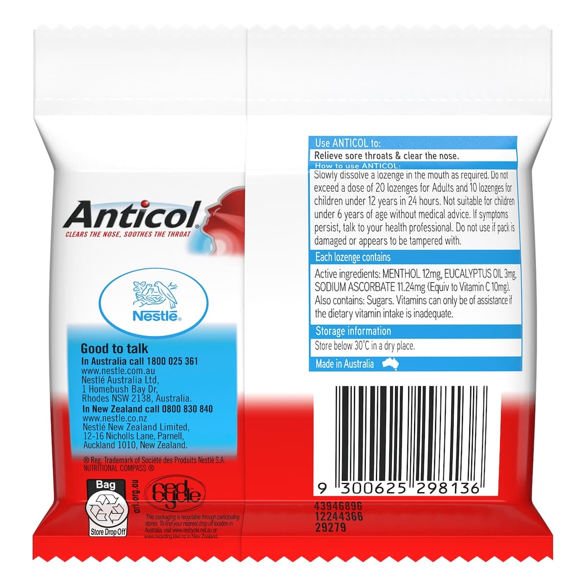 Thumbnail Anticol Original Multipack 3 x 10 Lozenges
