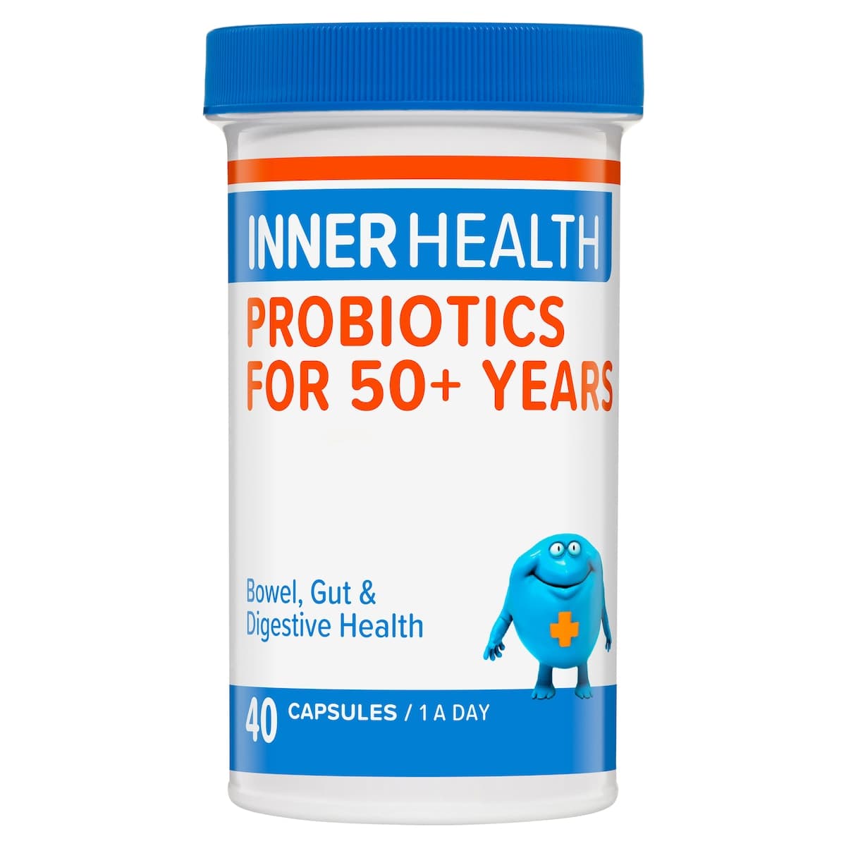 Thumbnail Inner Health Probiotics for 50+ 40 Capsules