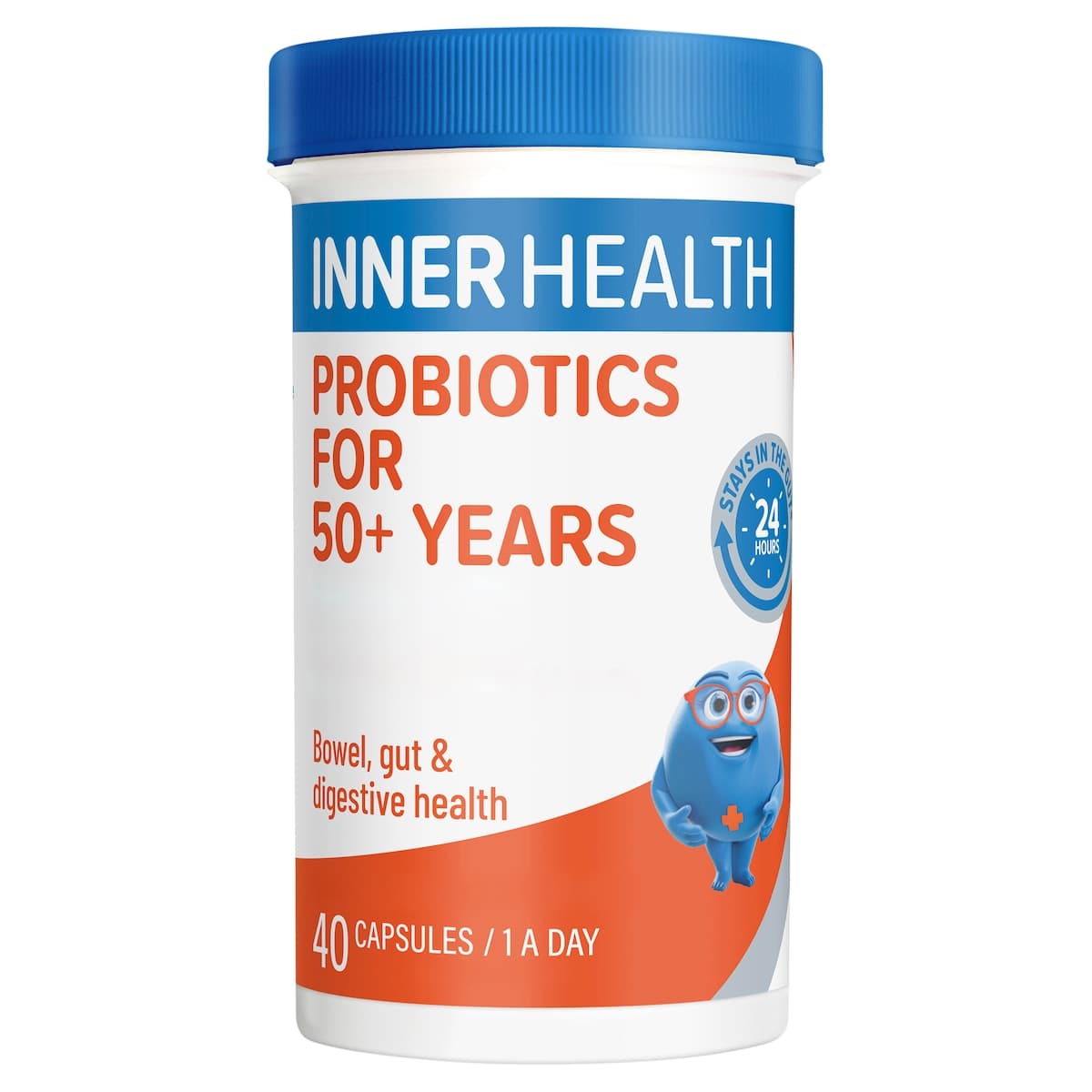 Thumbnail Inner Health Probiotics for 50+ 40 Capsules