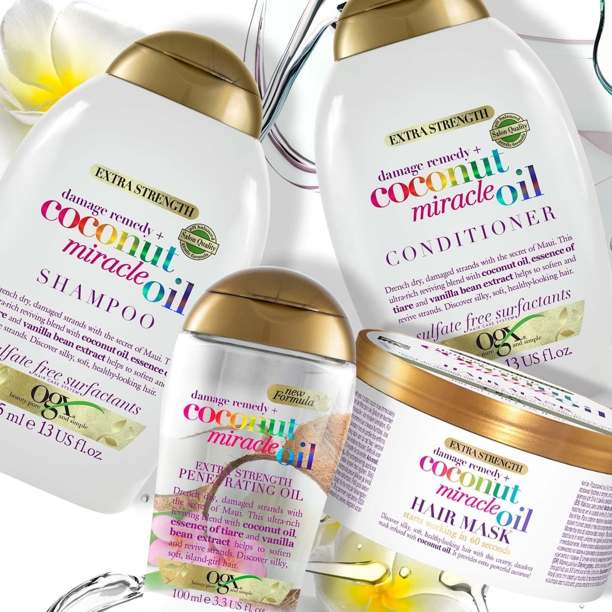 Thumbnail OGX Extra Strength Coconut Miracle Oil Hair Mask 300ml
