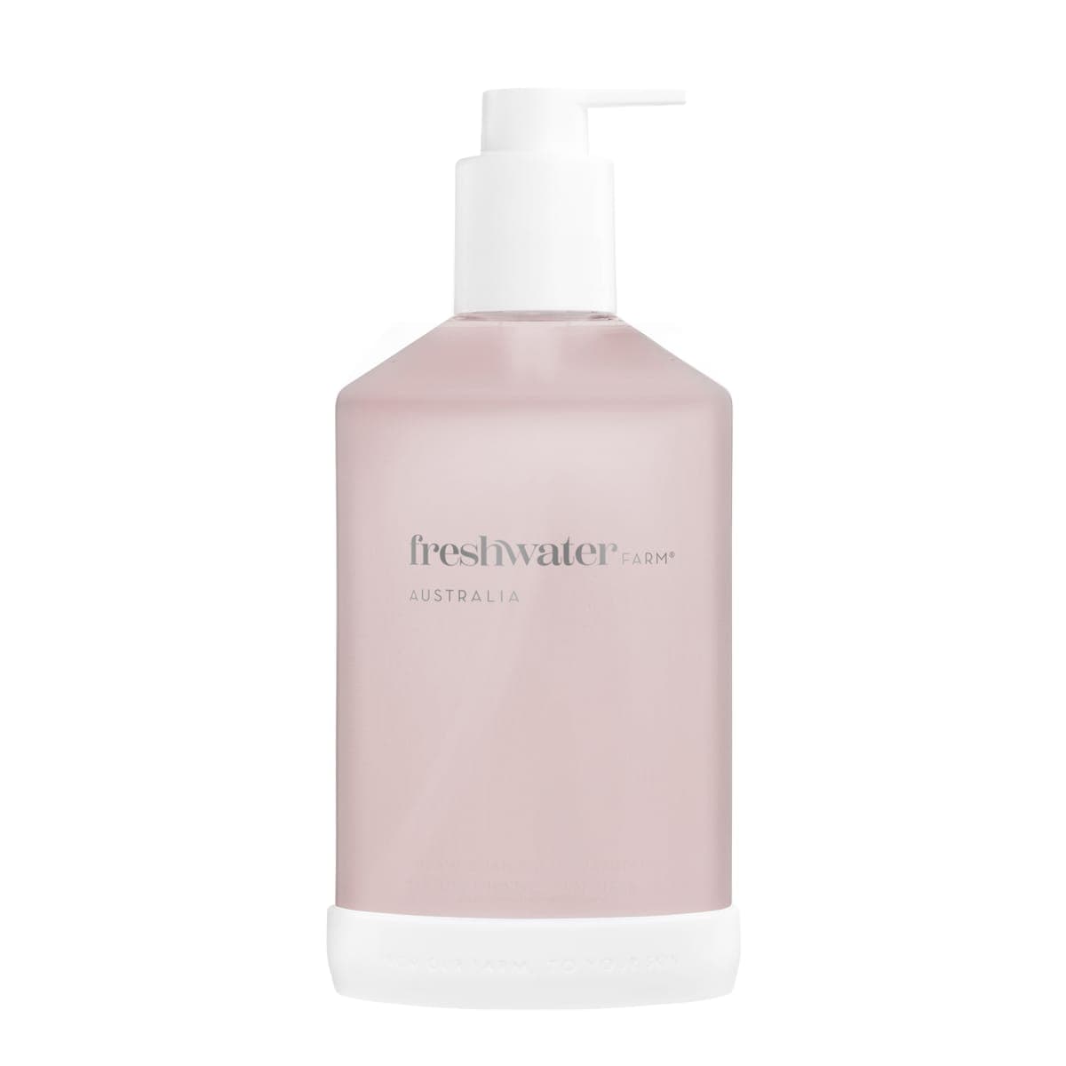 Thumbnail Freshwater Farm Refillable Glass Bottle Rosewater + Pink Clay Hand Wash 500ml