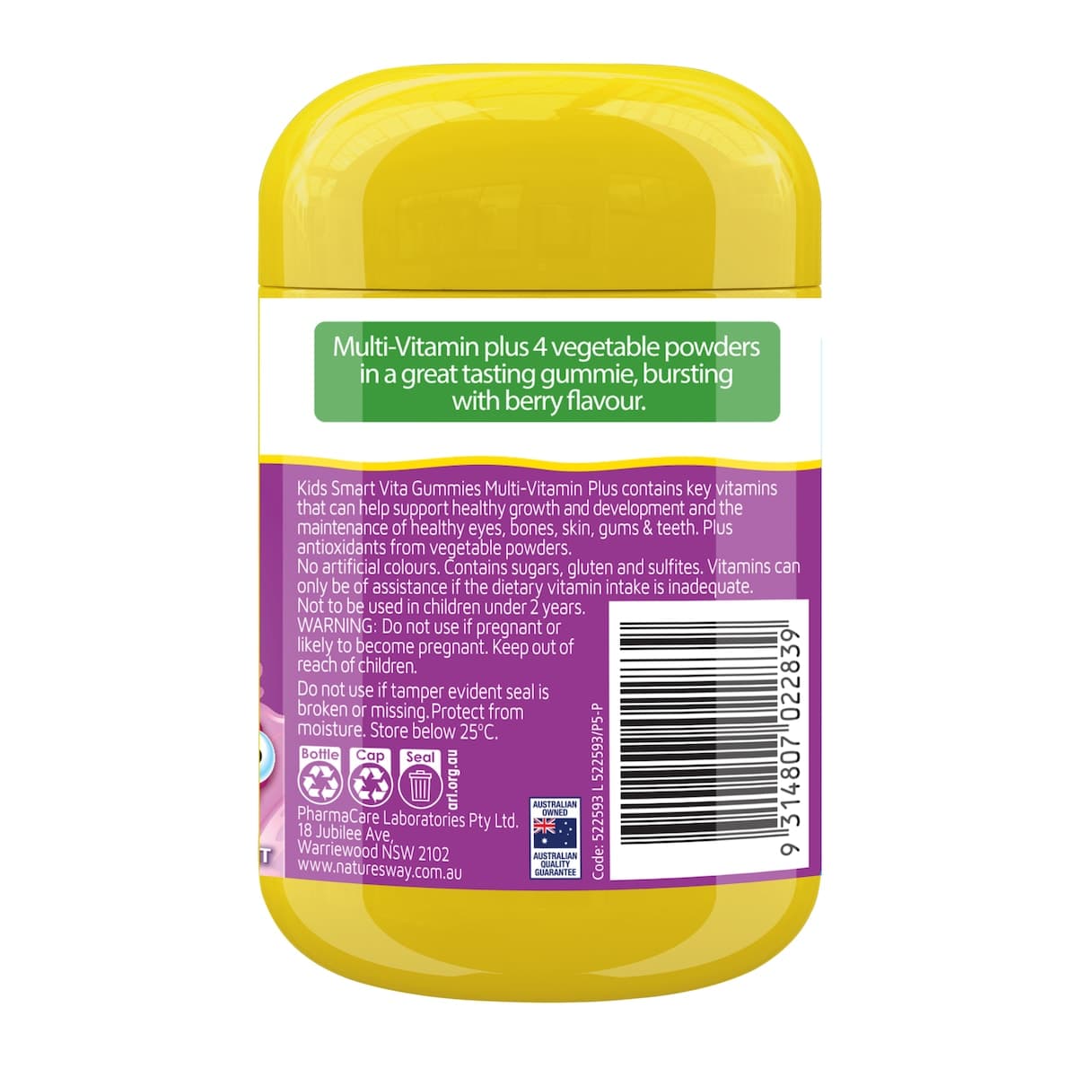 Thumbnail Nature's Way Kids Smart Vita Gummies Multivitamin + Vegies 60 Pack