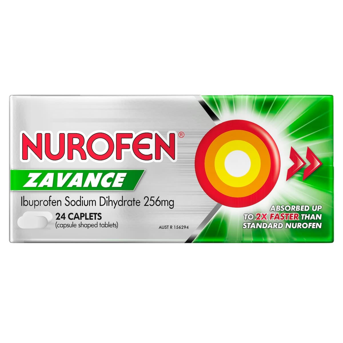 Thumbnail Nurofen Zavance Fast Pain Relief 24 Caplets