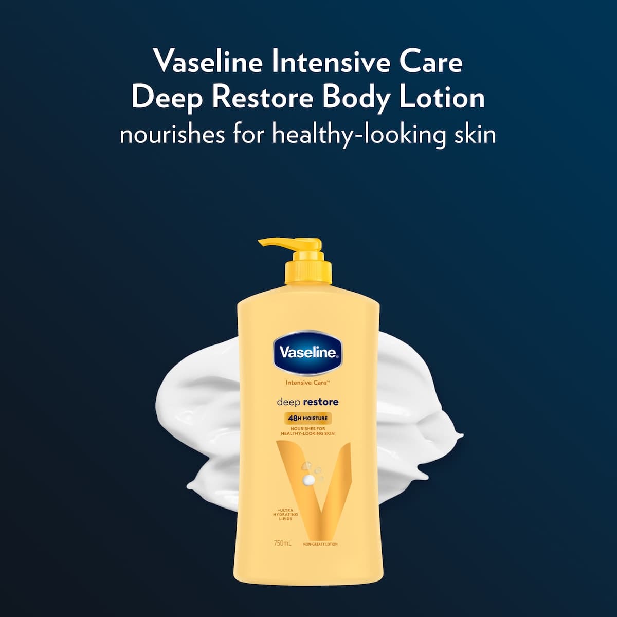 Thumbnail Vaseline Intensive Care Deep Restore Body Lotion 750ml