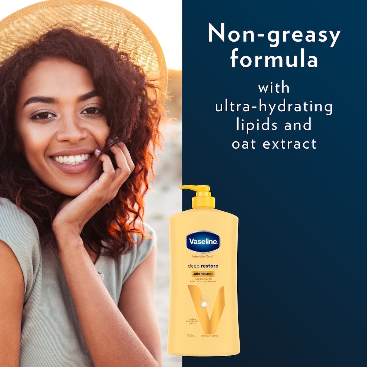Thumbnail Vaseline Intensive Care Deep Restore Body Lotion 750ml