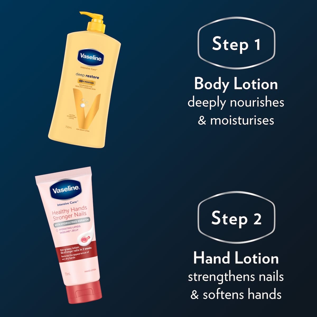 Thumbnail Vaseline Intensive Care Deep Restore Body Lotion 750ml