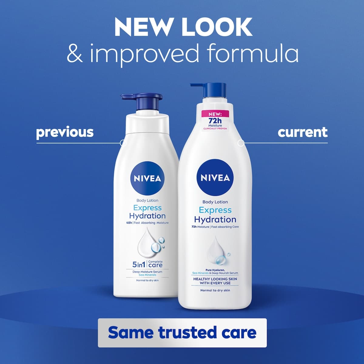 Thumbnail Nivea Express Hydration Body Lotion 400ml