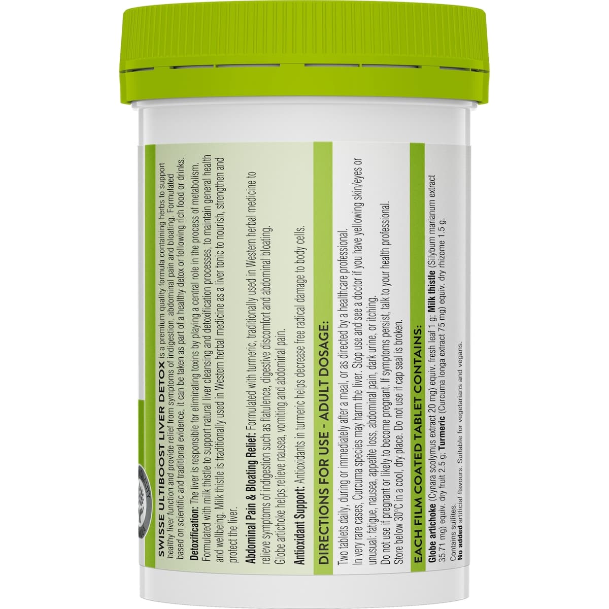 Thumbnail Swisse Ultiboost Liver Detox 120 Tablets