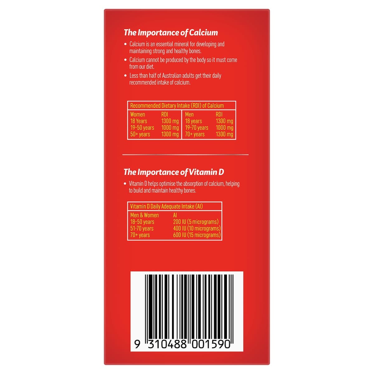 Thumbnail Caltrate Bone Health 100 Tablets