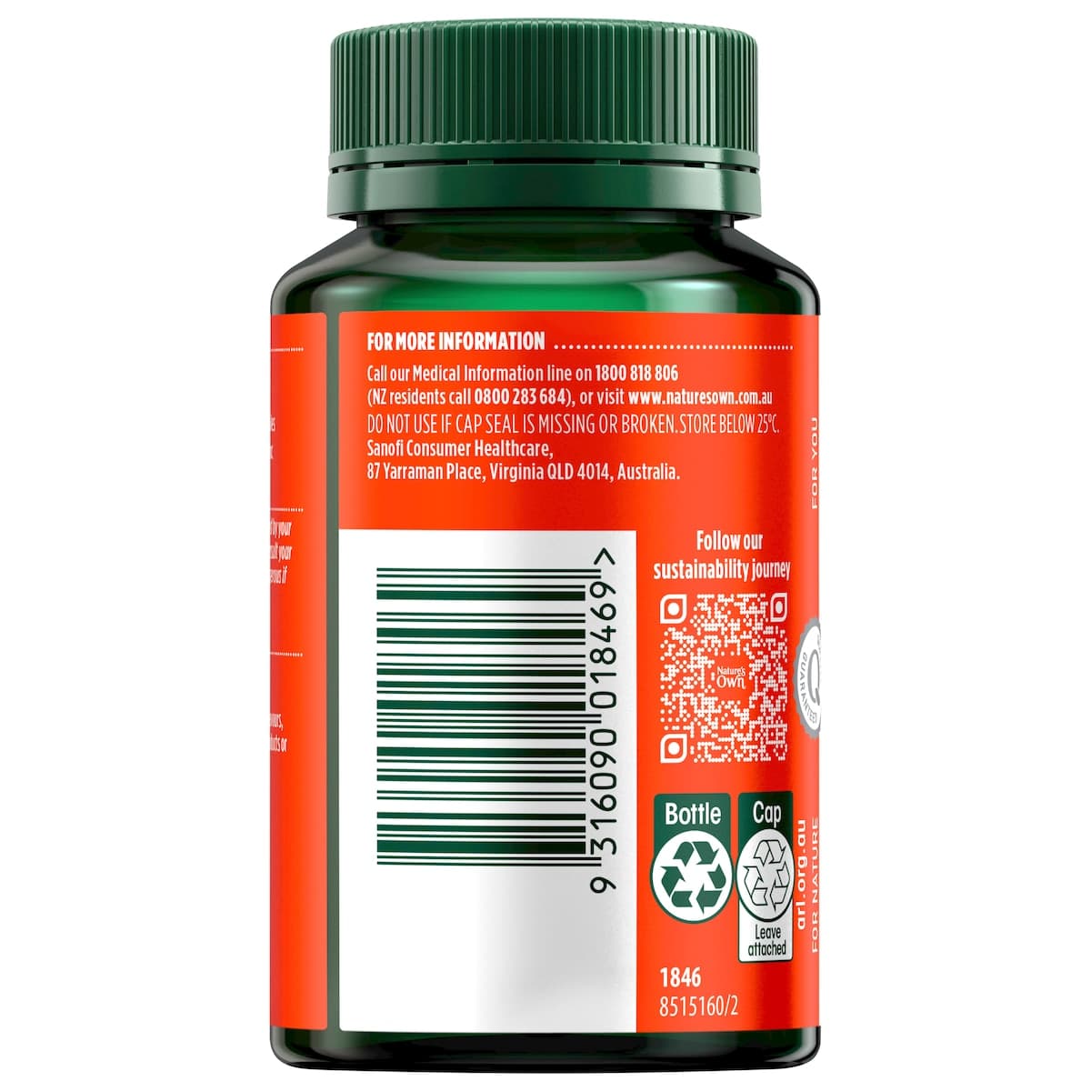 Thumbnail Nature's Own Zinc 30mg 120 Tablets