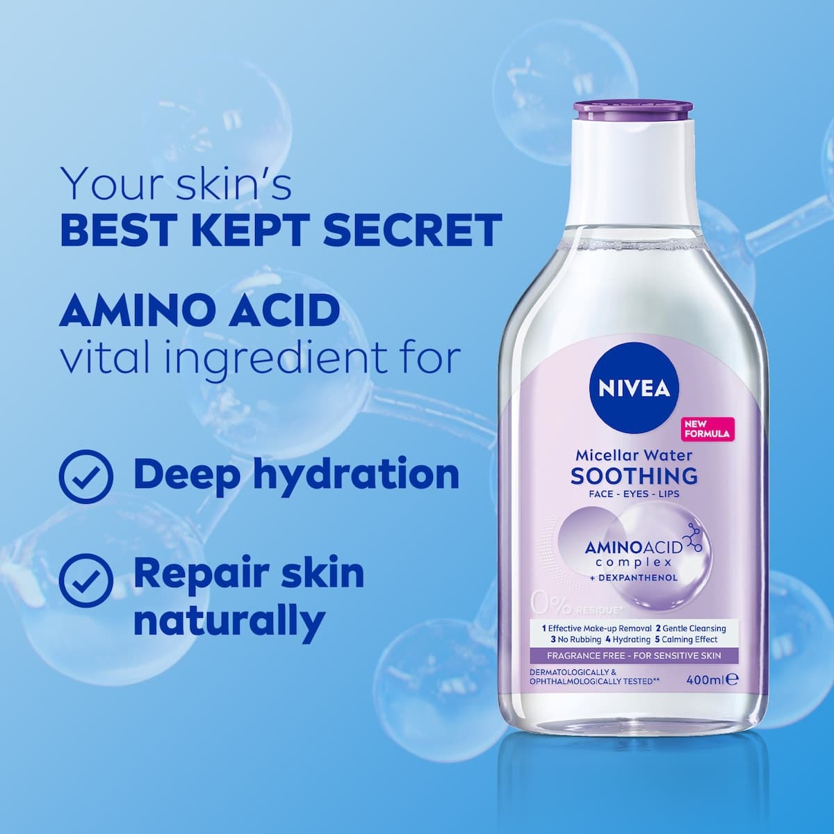 Thumbnail Nivea Micellar Water Soothing 400ml
