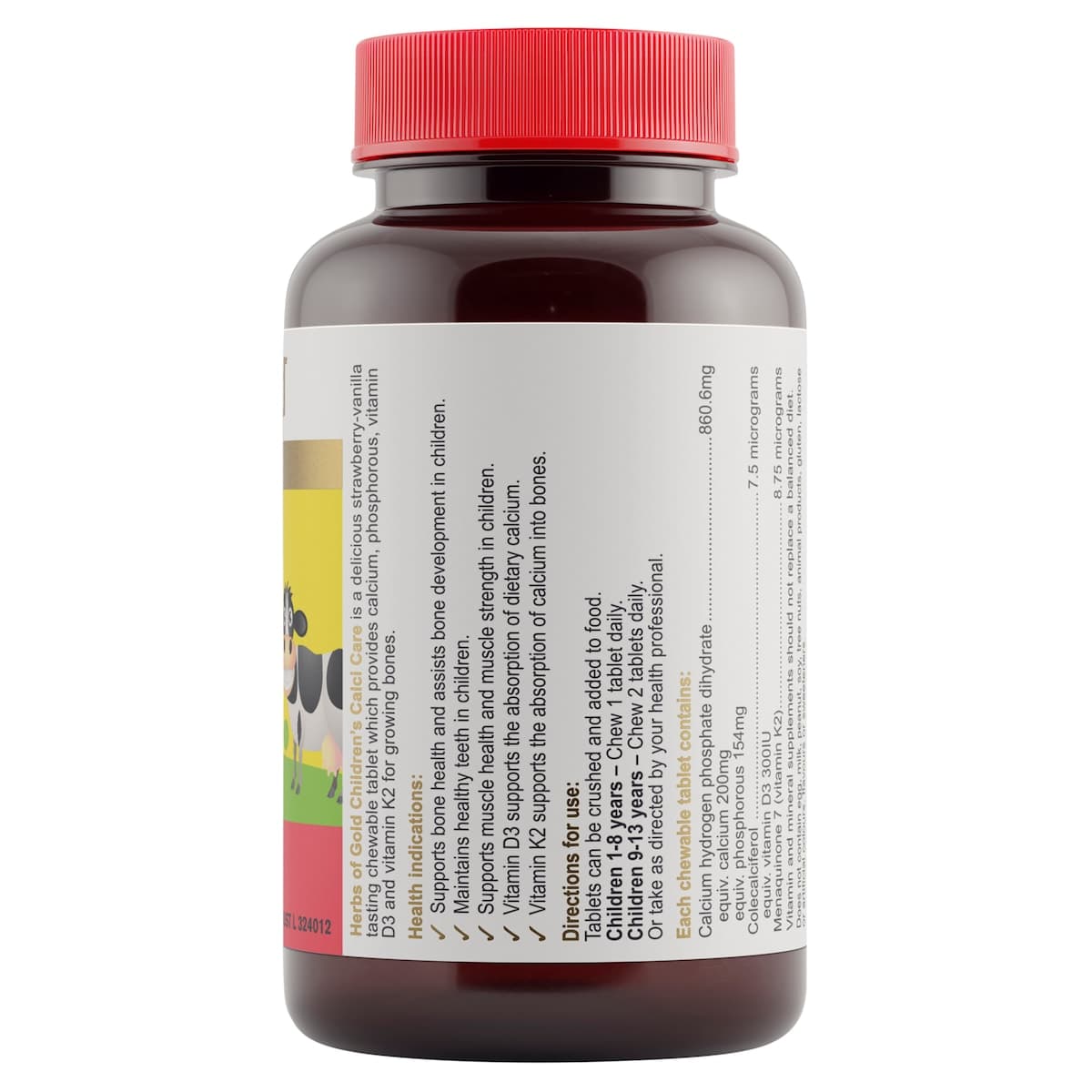 Thumbnail Herbs of Gold Childrens Calci Care 60 Chewable Tablets