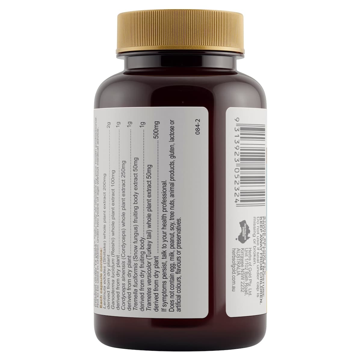 Thumbnail Herbs of Gold Mushroom 5 Complex 60 Capsules