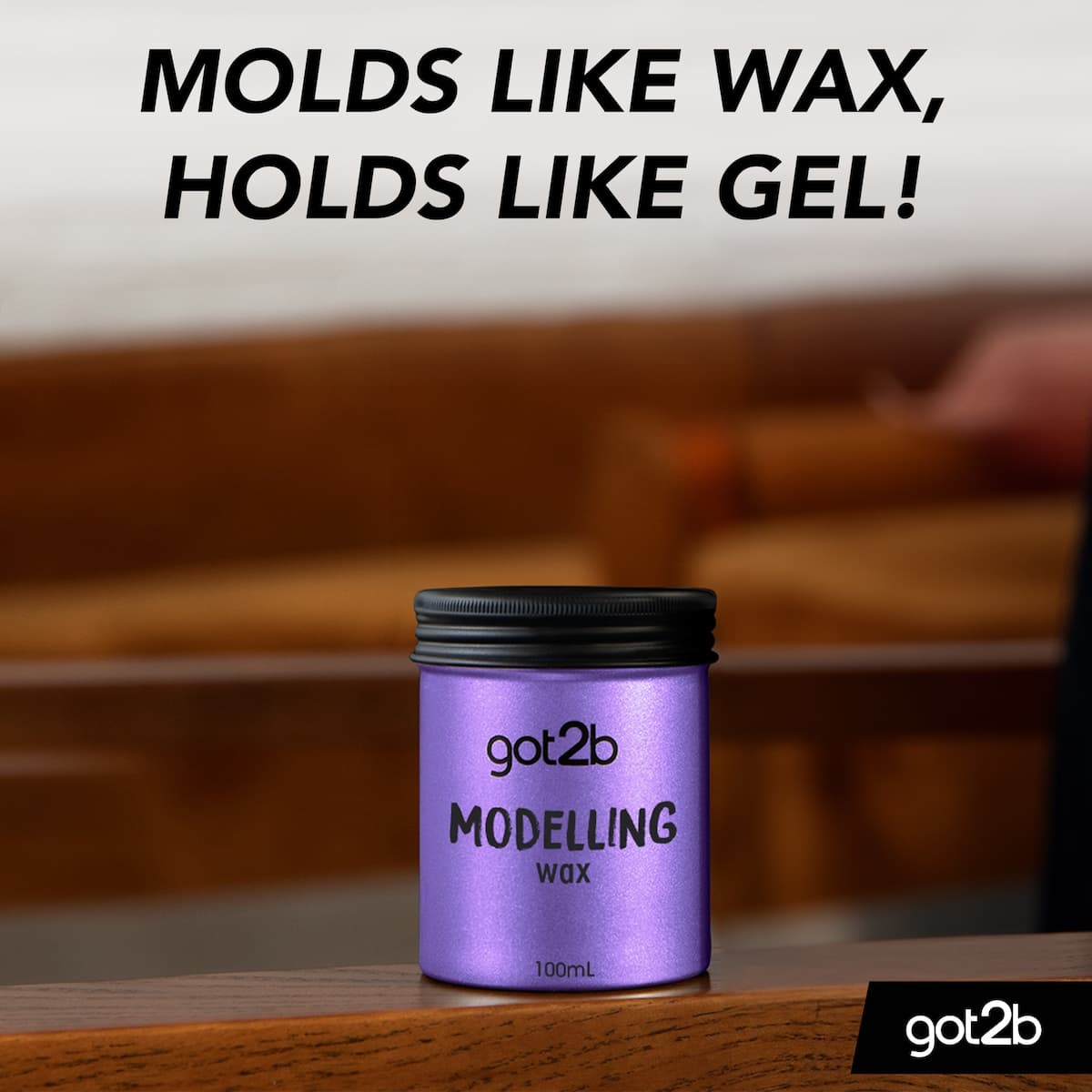 Thumbnail Schwarzkopf Got2b Modelling Wax for Reworkable Styles 100ml