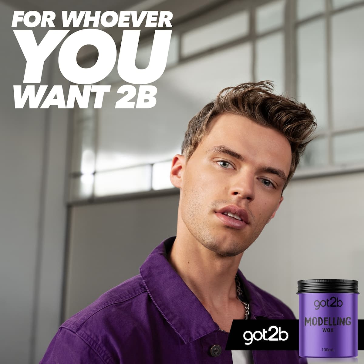 Thumbnail Schwarzkopf Got2b Modelling Wax for Reworkable Styles 100ml