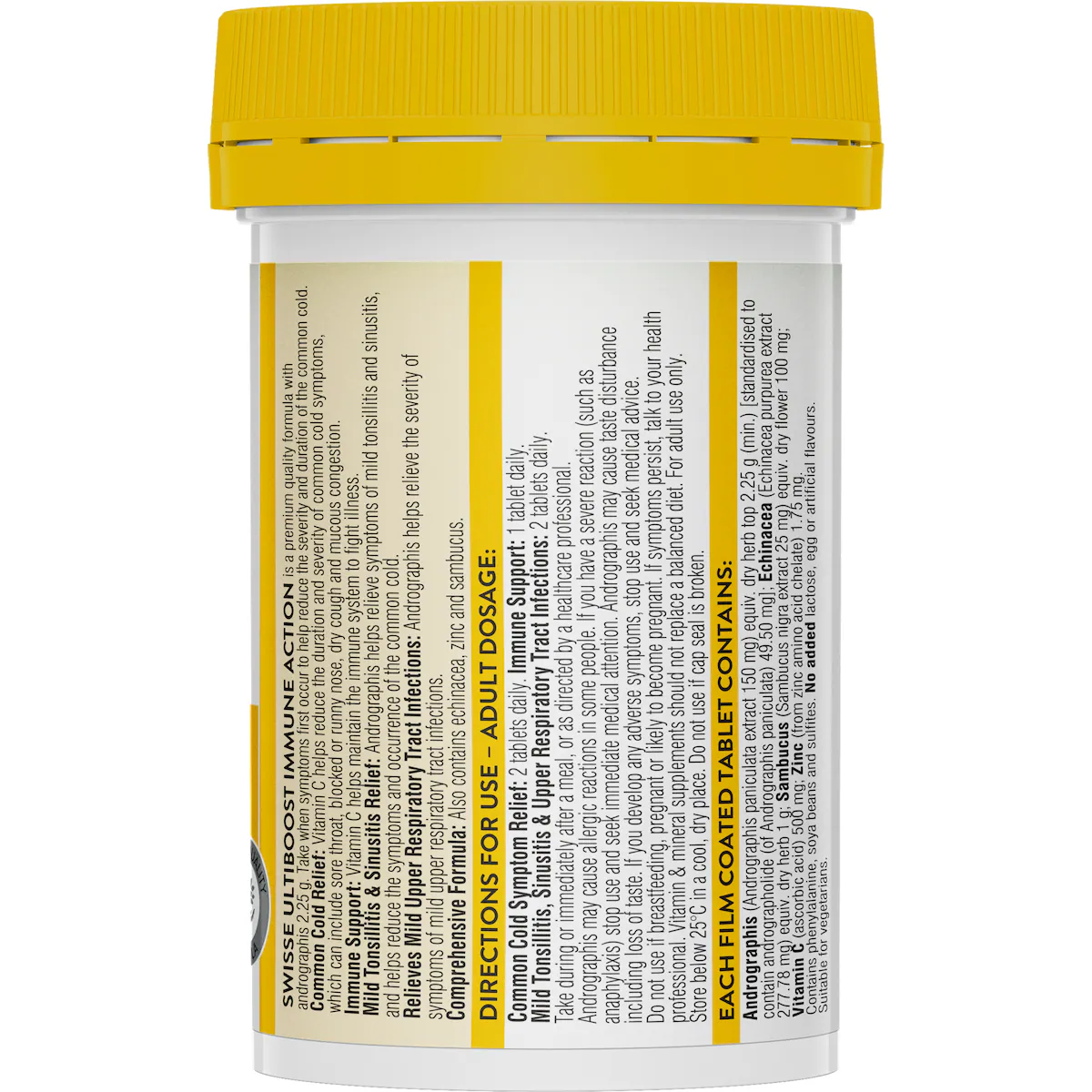 Thumbnail Swisse Ultiboost Immune Action 60 Tablets
