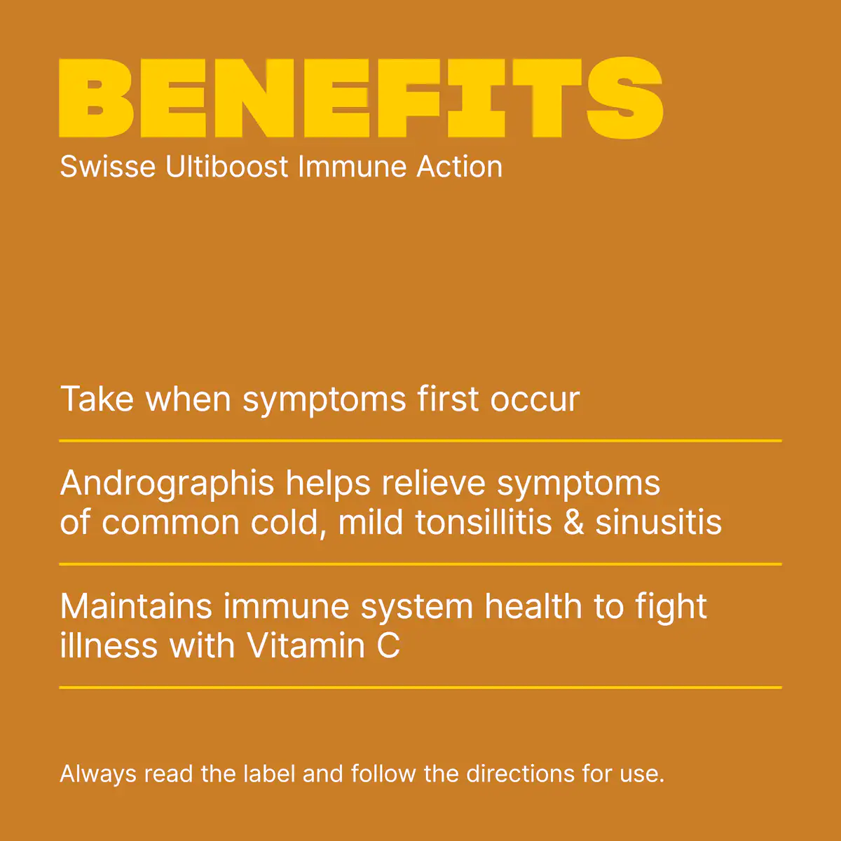 Thumbnail Swisse Ultiboost Immune Action 60 Tablets