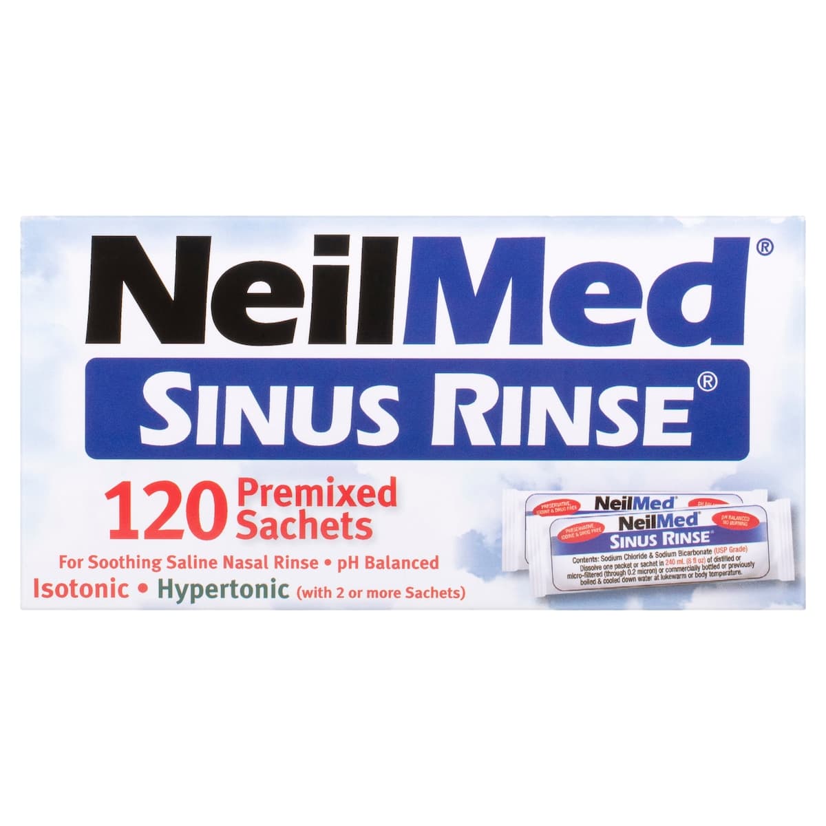 Thumbnail NeilMed Sinus Rinse Premixed 120 Sachets