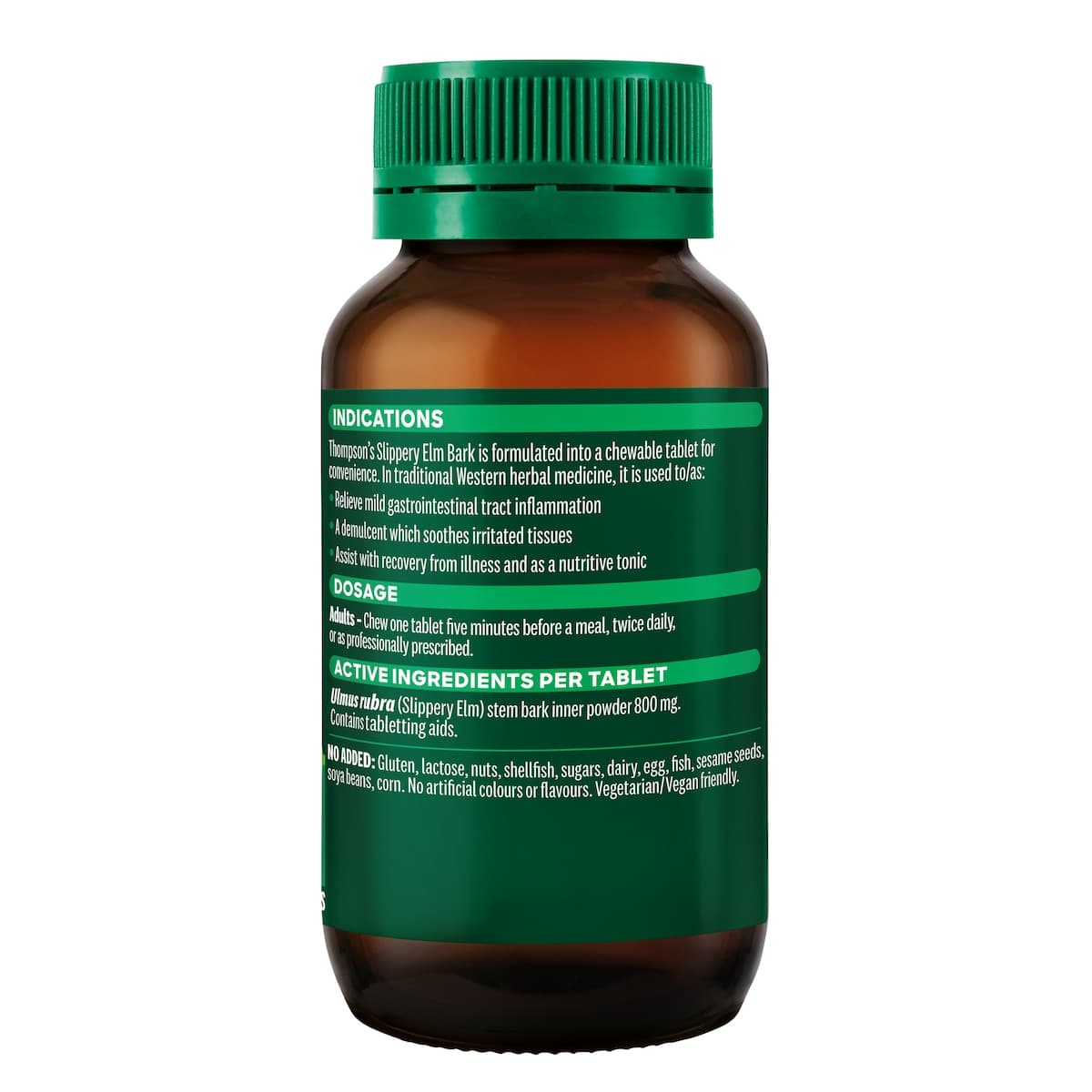 Thumbnail Thompsons Slippery Elm Bark 60 Tablets