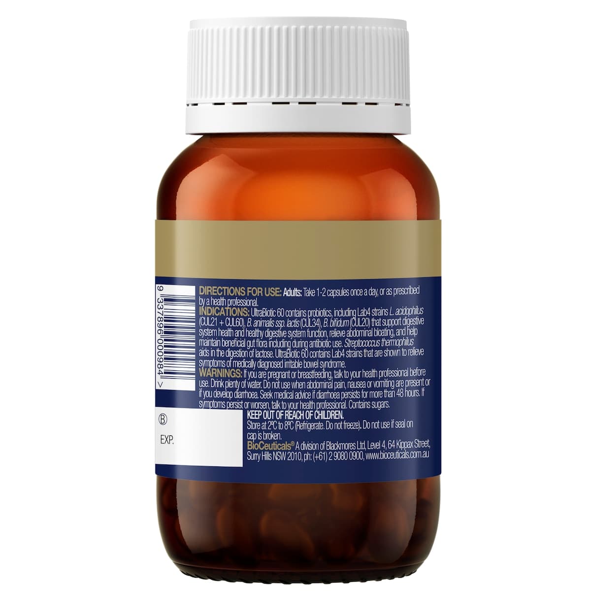 Thumbnail BioCeuticals UltraBiotic 60 60 Capsules