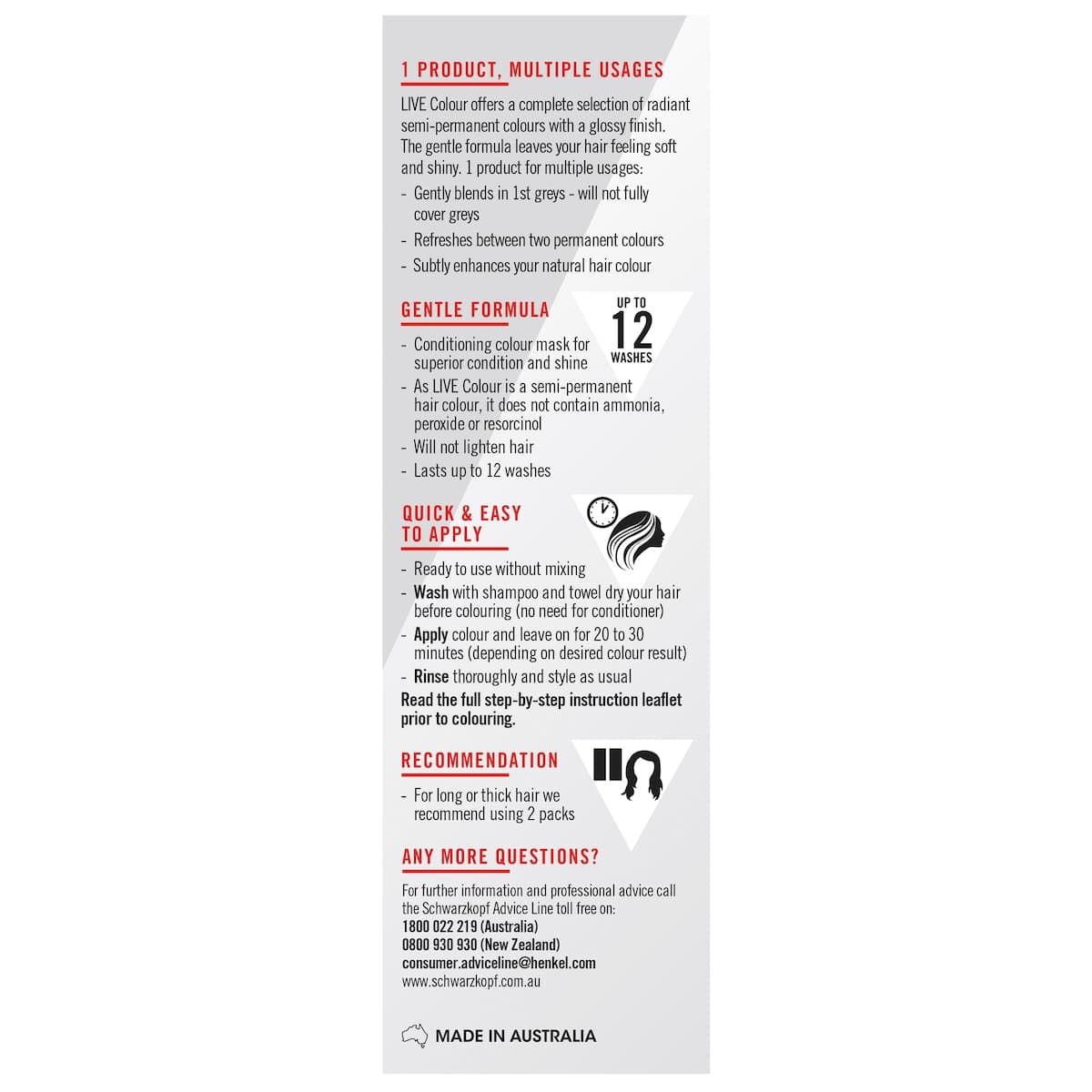 Thumbnail Schwarzkopf Live Colour Natural Brown 75ml