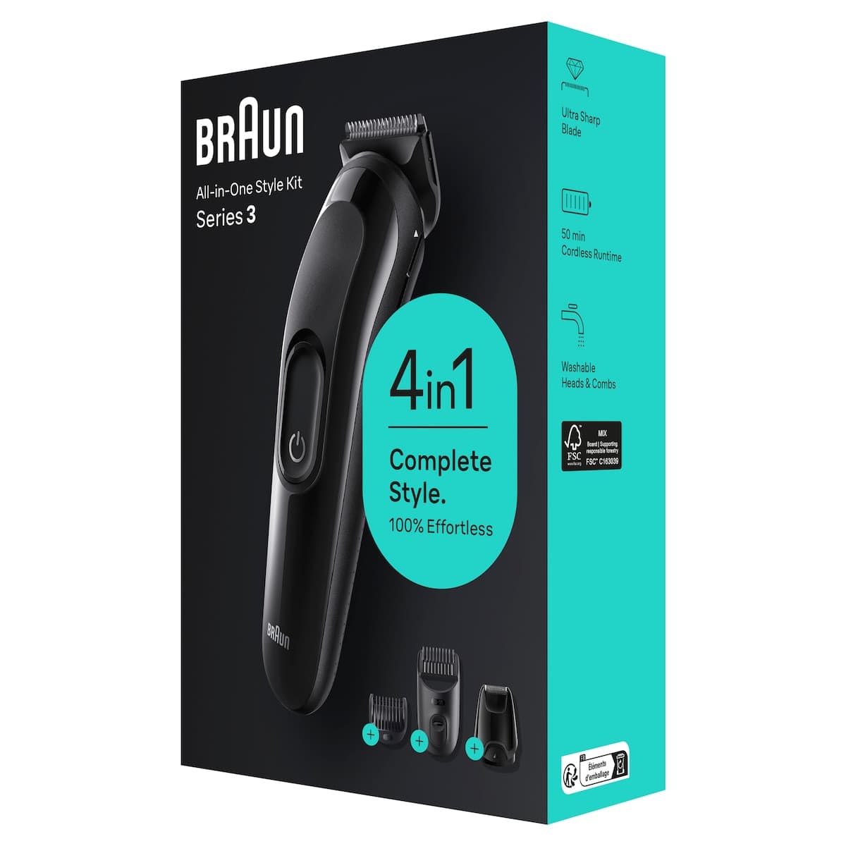 Thumbnail Braun 4in1 Mens Hair Removal Multi Grooming Kit