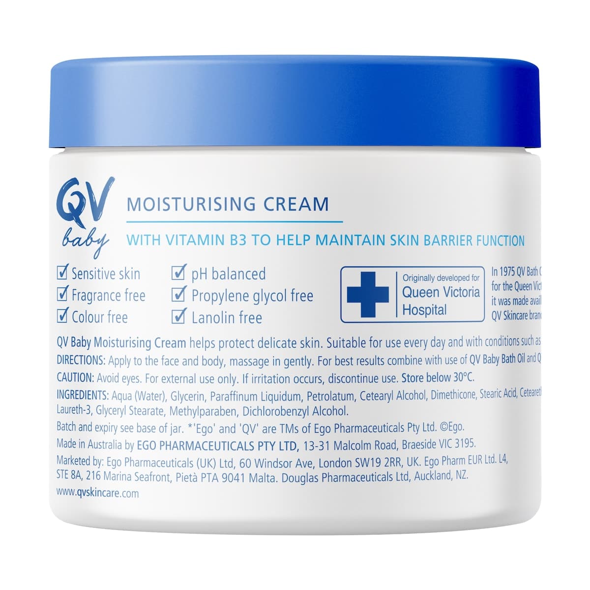 Thumbnail Ego QV Baby Moisturising Cream 250g