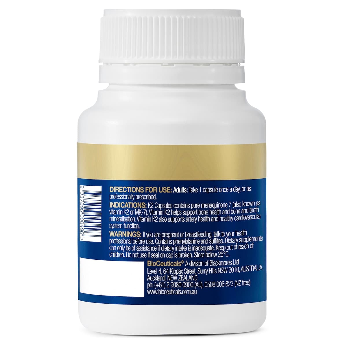 Thumbnail BioCeuticals K2 Capsules 60 Softgel Capsules