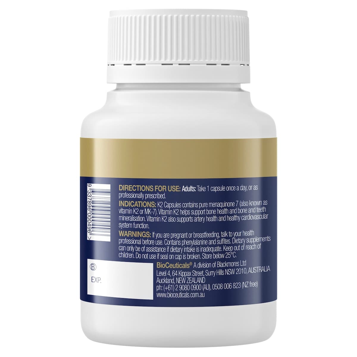 Thumbnail BioCeuticals K2 Capsules 60 Softgel Capsules