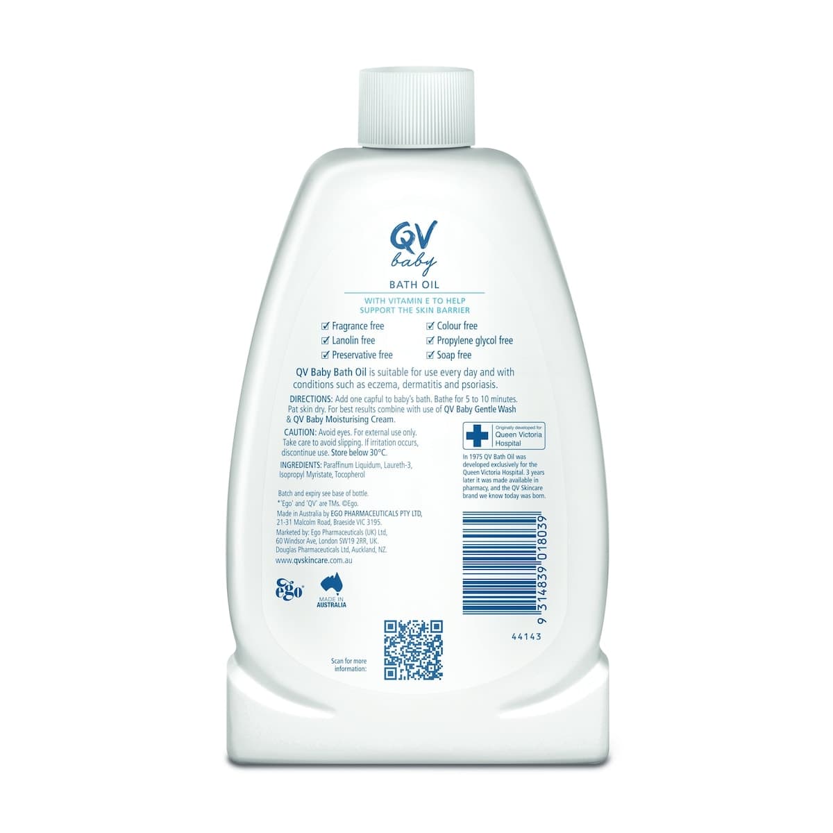 Thumbnail Ego QV Baby Bath Oil 500ml