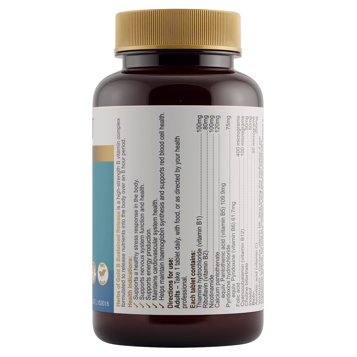 Thumbnail Herbs of Gold B Complete Sustained Release 60 Tablets
