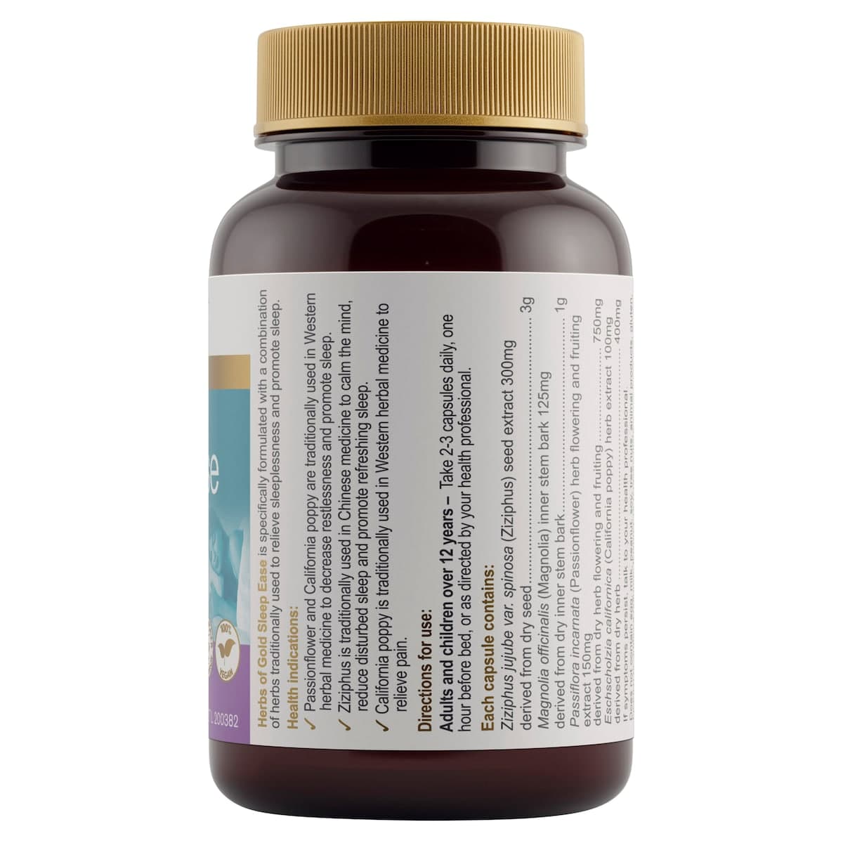 Thumbnail Herbs of Gold Sleep Ease 30 Capsules